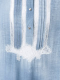stripes detail shirt