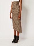 houndstooth wrap dress 