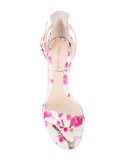 floral print sandals 