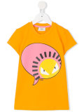 monster print T-shirt 