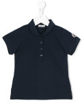 embroidered logo polo shirt 