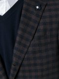 checked blazer