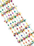 layered long necklace
