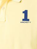 logo patch polo shirt