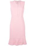 peplum hem dress