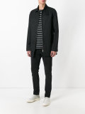 patch pea coat