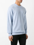 ribbed trim sweatshirt 