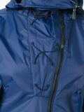 asymmetric zip parka jacket