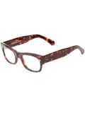 Thick framed glasses