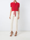 neck tie blouse