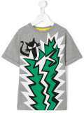 cat print T-shirt 
