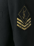 oversized deconstructed Spencer officer jacket