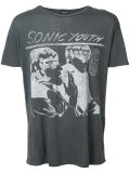 sonic youth print T-shirt