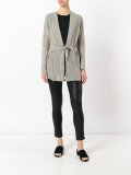 waist tie cardigan