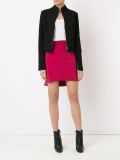 zipped blazer