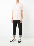 embroidered logo polo shirt 