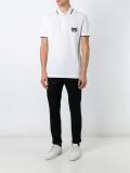 embroidered crown polo shirt