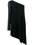 single sleeve knitted blouse