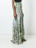 floral print maxi skirt