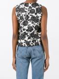 floral print blouse 