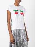 cherry print T-shirt 