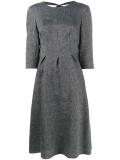 tie-back midi dress