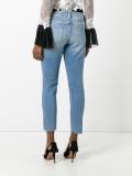 cropped skinny jeans 