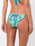 leaf print bikini bottoms