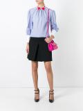 gathered neck blouse