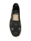 star-print espadrilles