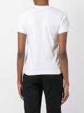 heart print T-shirt