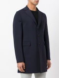 single-breasted overcoat