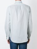 striped button down shirt