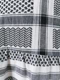 longsleeved Keffiyeh dress