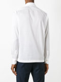 emroidered long sleeve polo shirt