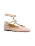 'Rockstud'平底鞋