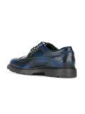 vaporwave print derby shoes 