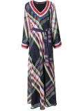 long belted dress 