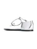 circular strap sandals