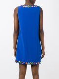 mirror embroidered shift dress