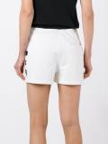 logo embroidered jersey shorts