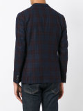 checked blazer