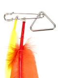 feather brooch