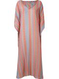 zig zag pattern long kaftan