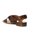 crossed straps sandals 