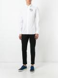rose tattoo embroidered shirt