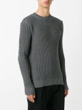 ribbed detail jumper 