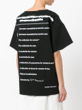 archive tag printed T-shirt