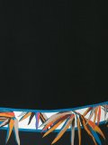 printed hem dress