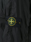 logo patch zip jacket 
